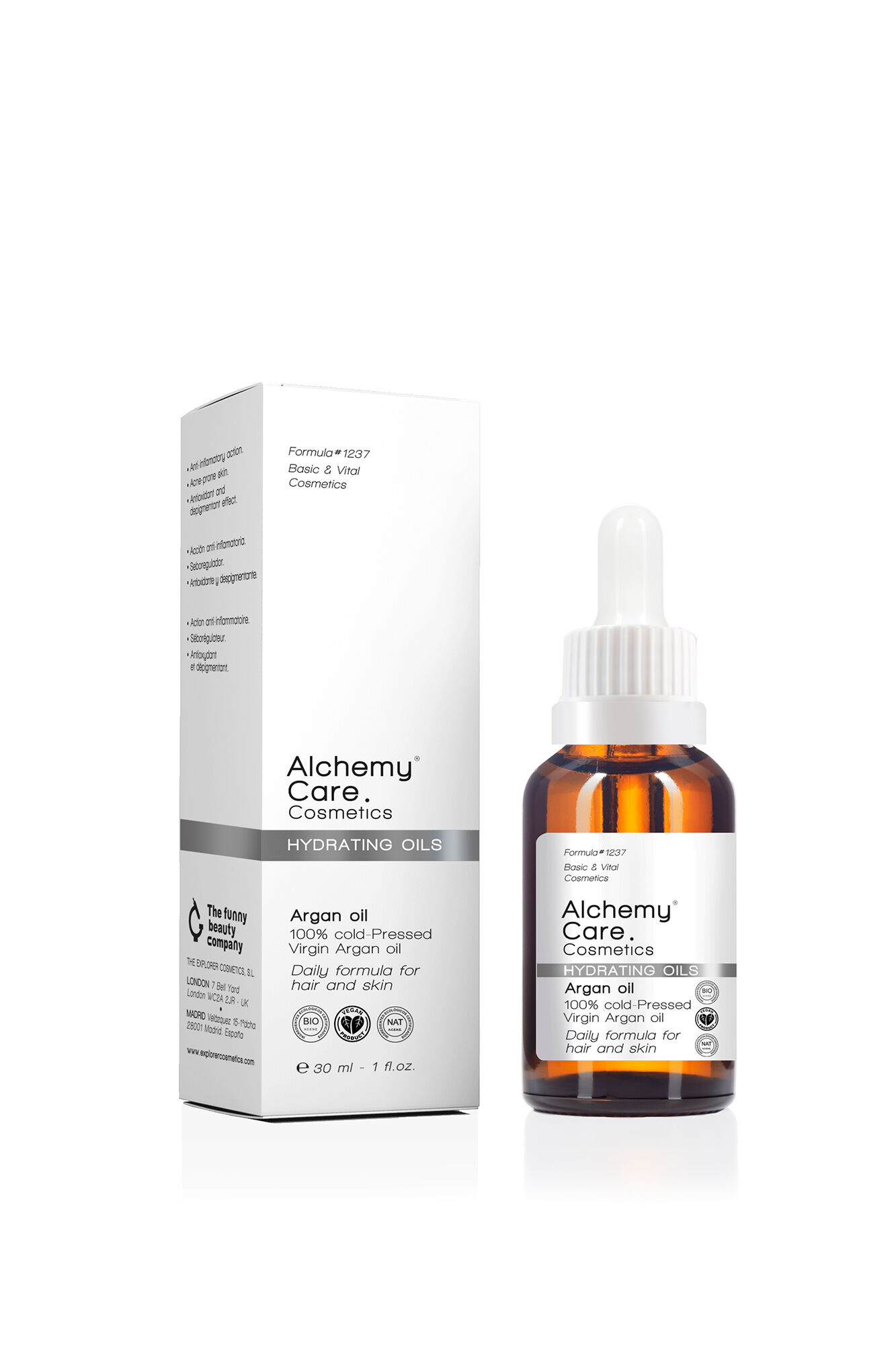 Alchemy S&eacute;rum con aceite de argan hidratante 30 ml