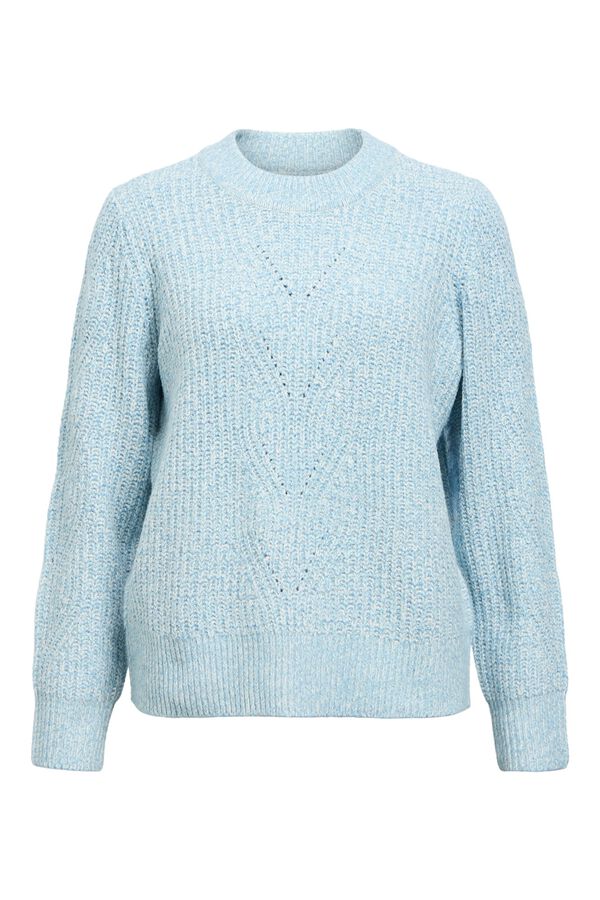 Object Jersey punto calado Azul