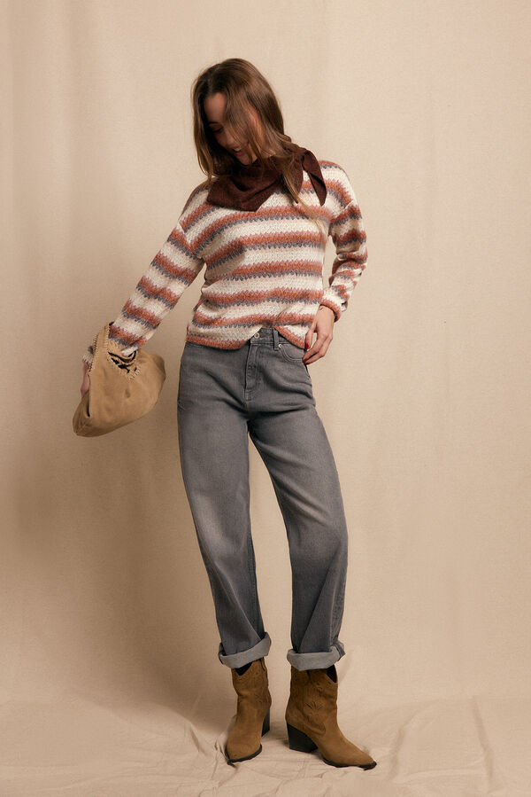 Slowlove Top estructura multicolor Multicolor