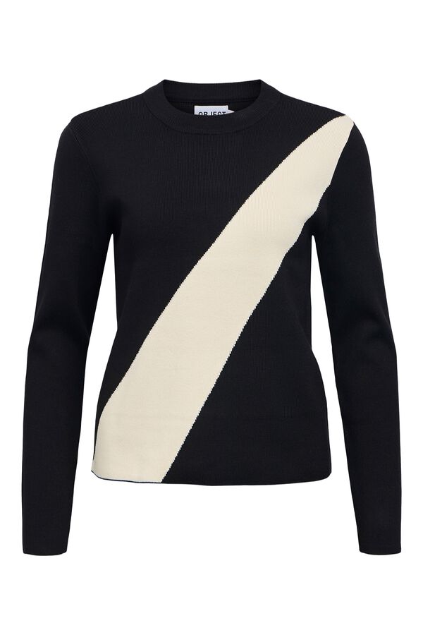 Object Jersey tacto suave Negro