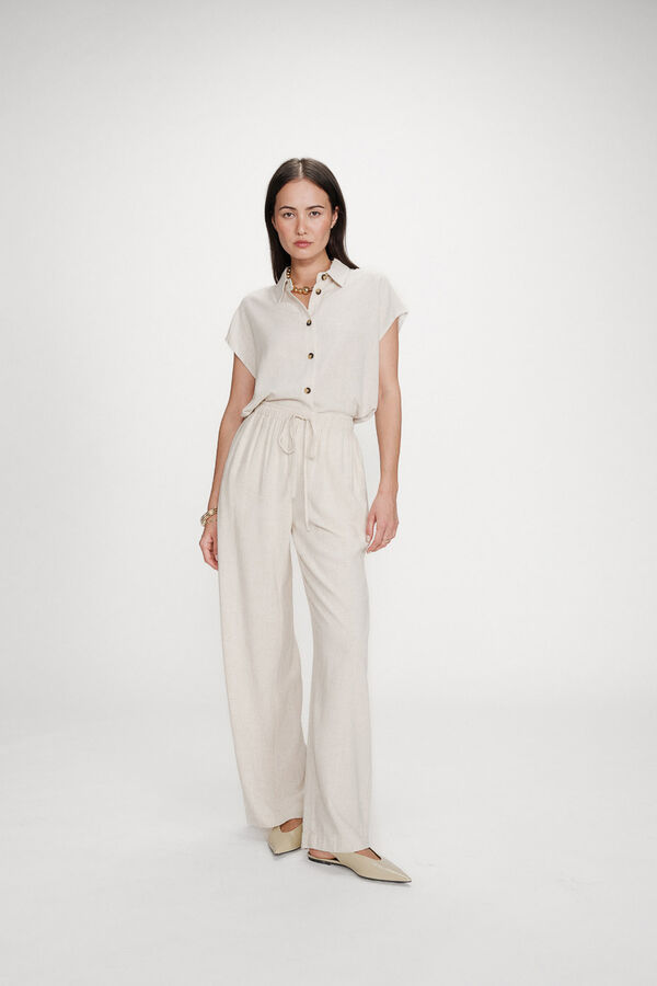 Grace & Mila Pantal&oacute;n recto Raven Beige