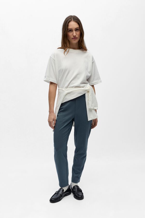 Object Pantal&oacute;n de corte slim Azul marino