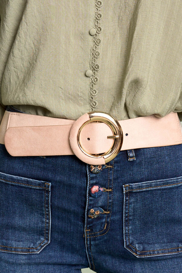 Pol&iacute;n Et Moi Cintur&oacute;n crudo Marfil