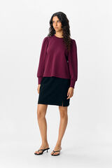 Object Sudadera manga abullonada Morado