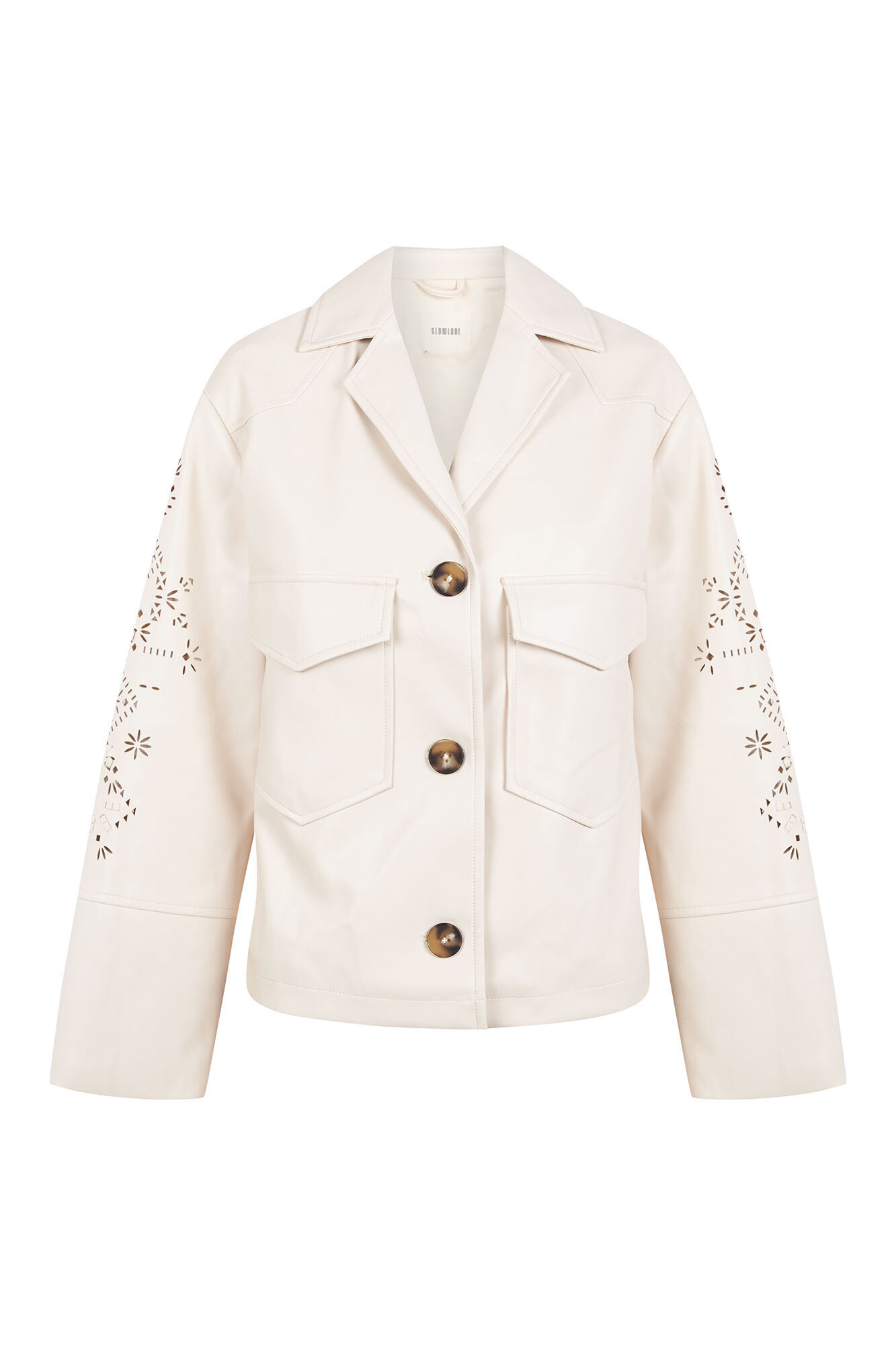 Slowlove Cazadora perforados en manga