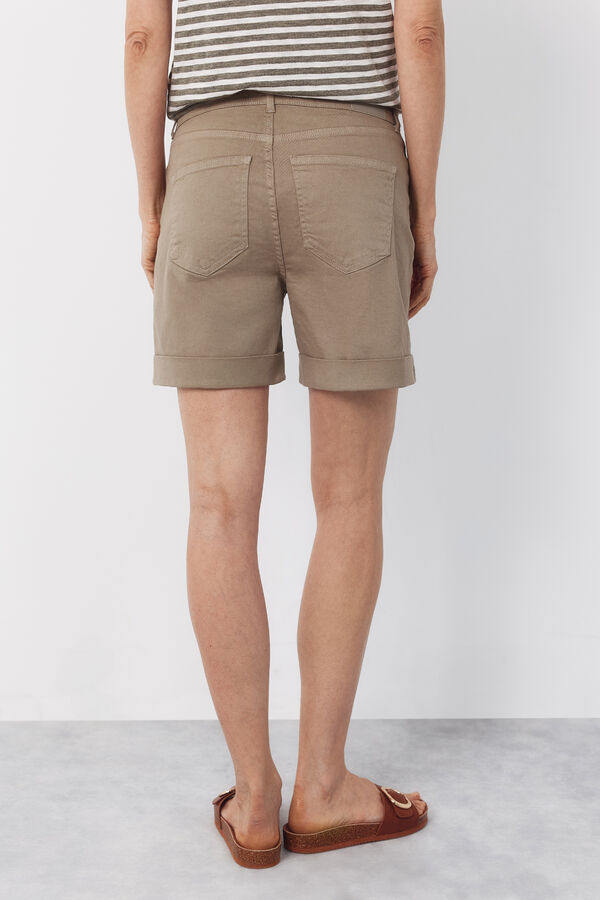 Cortefiel Shorts Vaqueros color Kaki