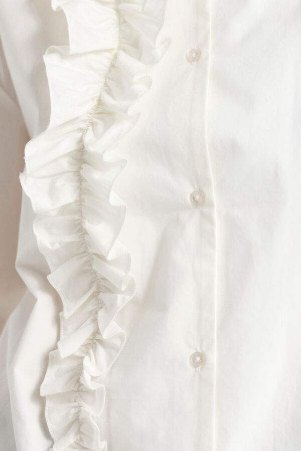 Object Blusa volantes Blanco