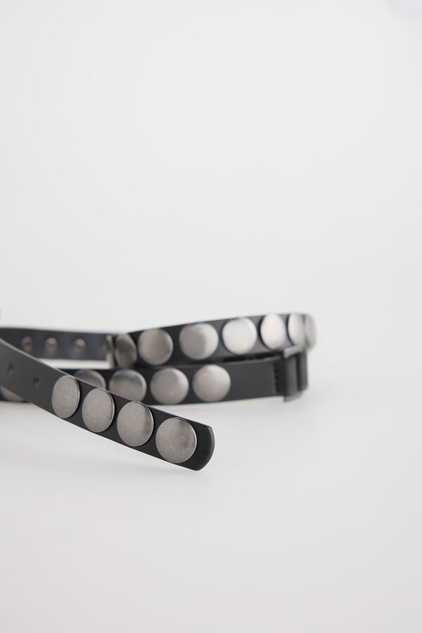 Slowlove Cinturon doble vuelta Negro