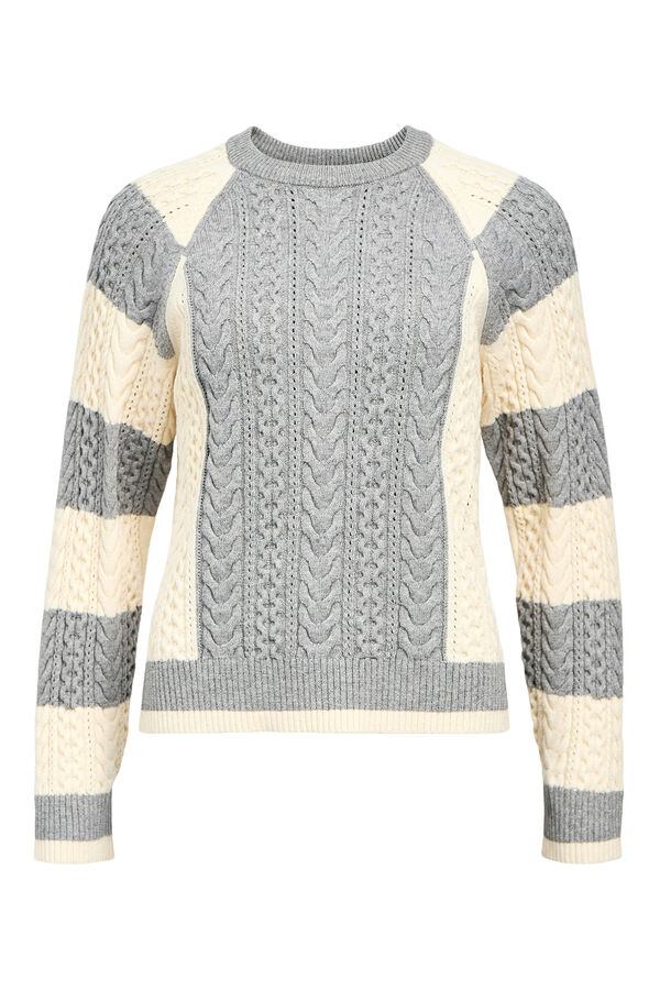 Object Jersey ochos bicolor Gris