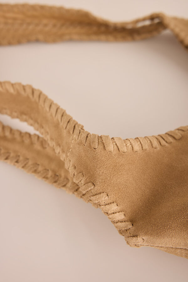 Slowlove Fringes hobo Camel