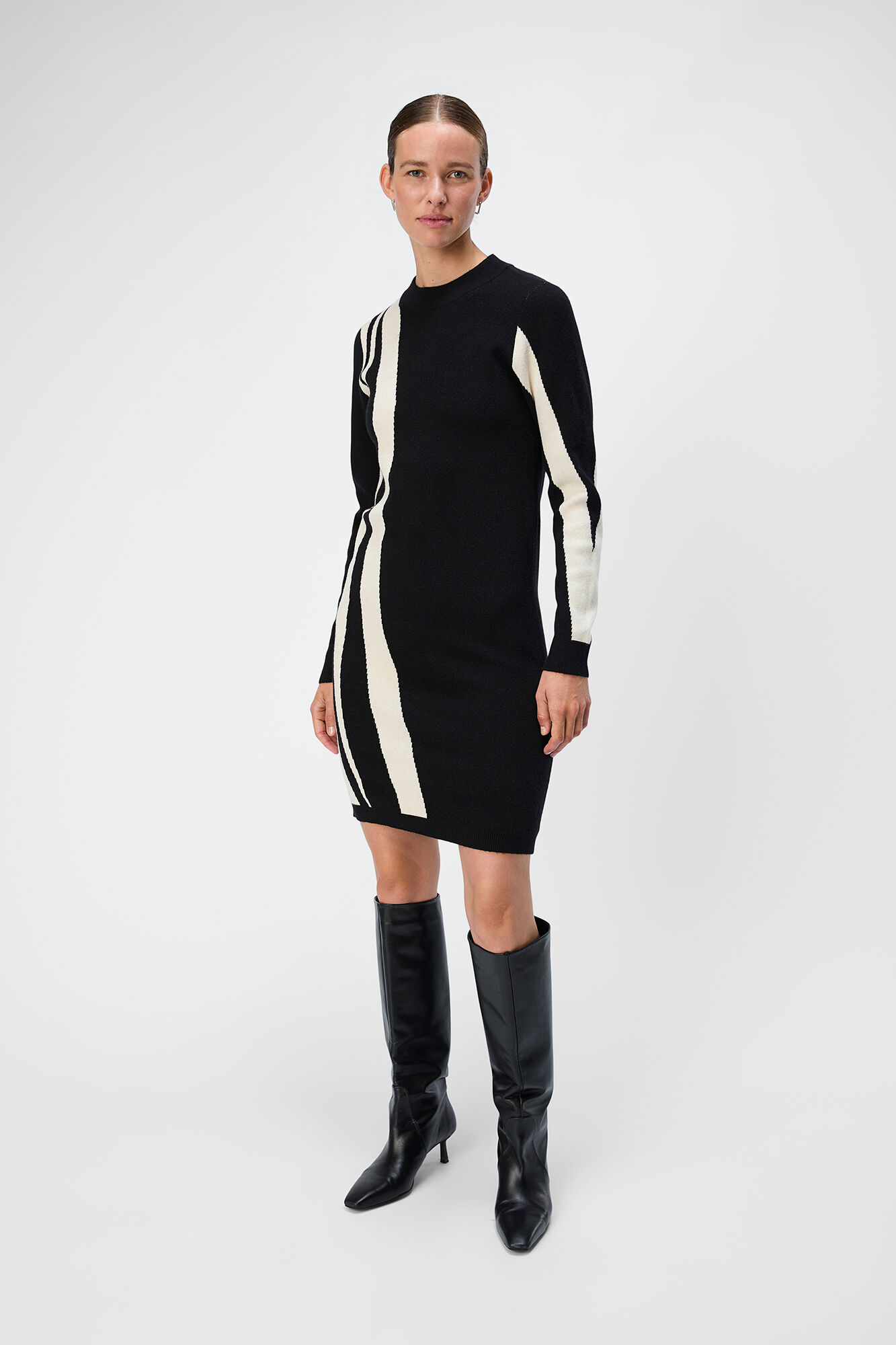 Object Vestido punto estampado