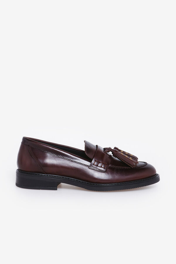 Bryan Stepwise Mocas&iacute;n Mia Marr&oacute;n oscuro