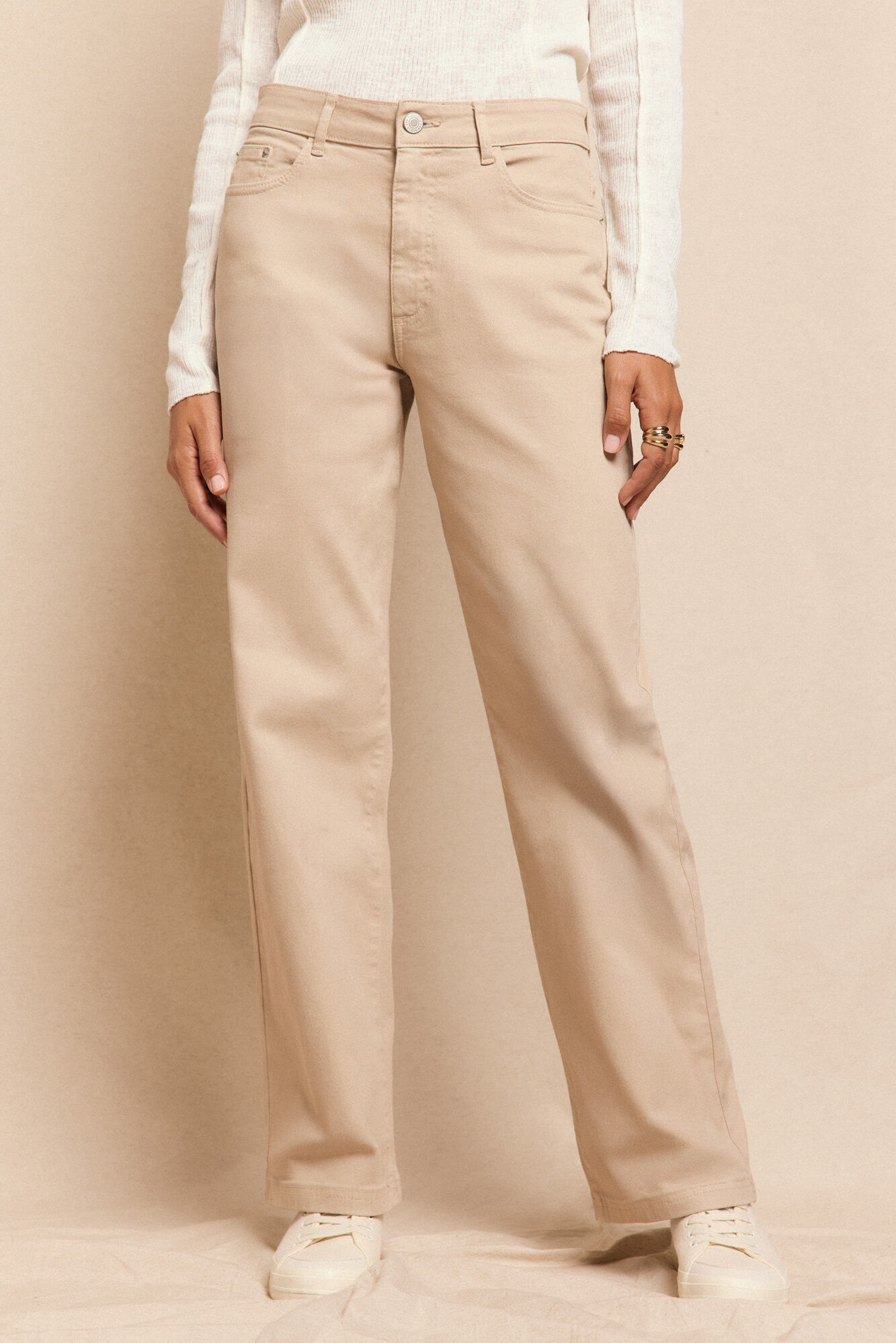 Slowlove Jeans abertura bajo