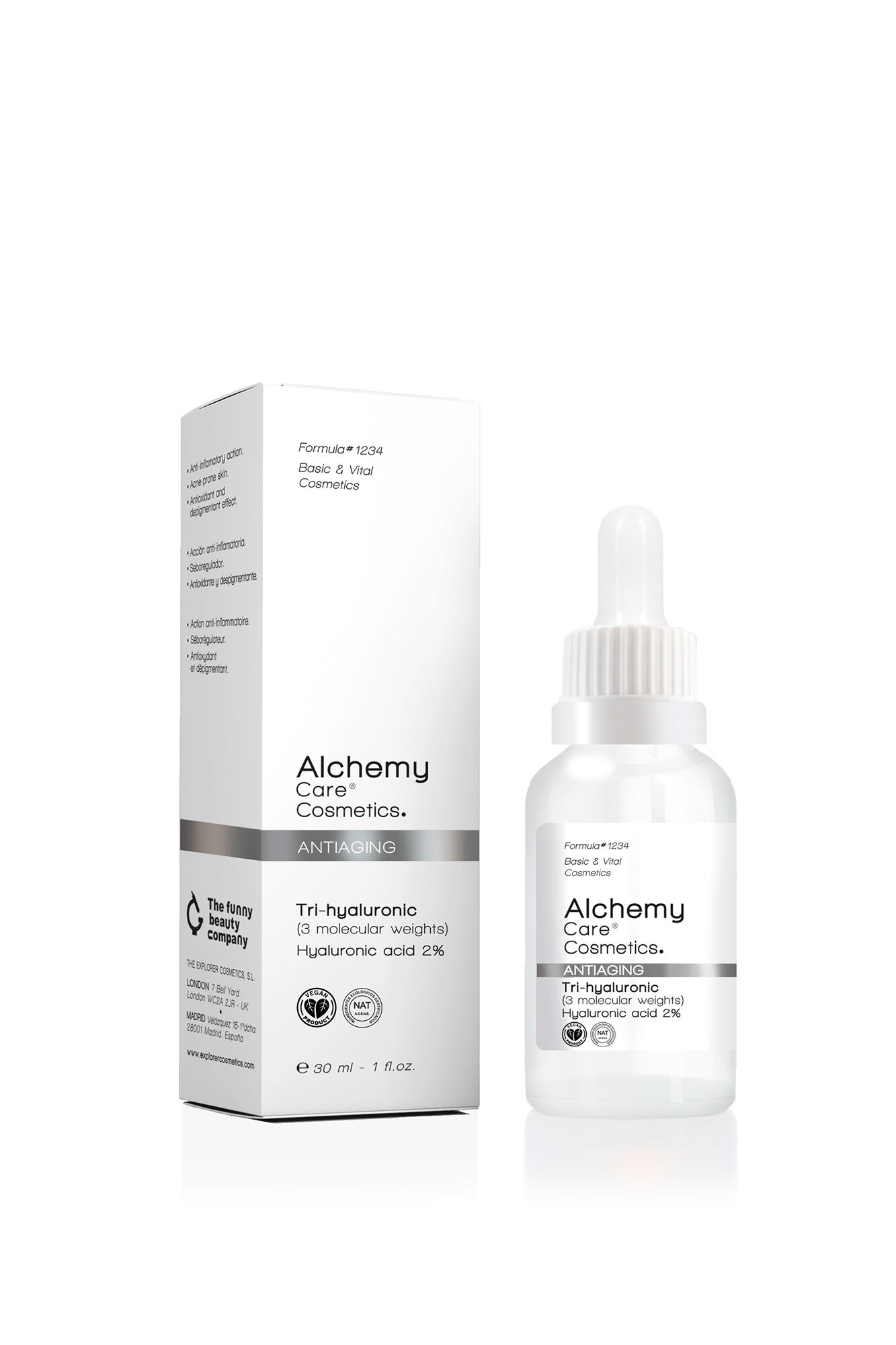 Alchemy S&eacute;rum antiedad tri-hialur&oacute;nico 2% 30 ml