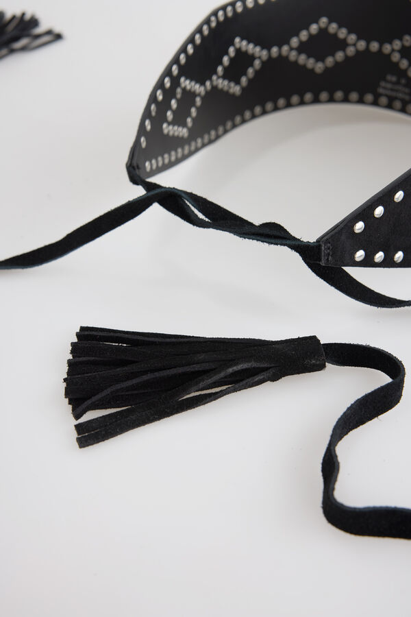 Slowlove Cinturon fajin cuerdas Negro