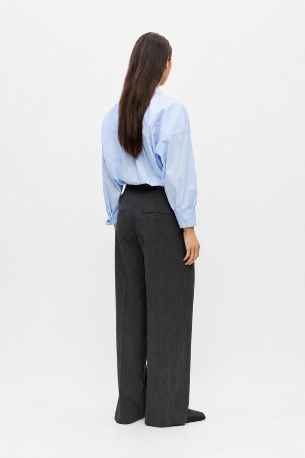 Object Pantal&oacute;n de vestir pernera ancha Negro