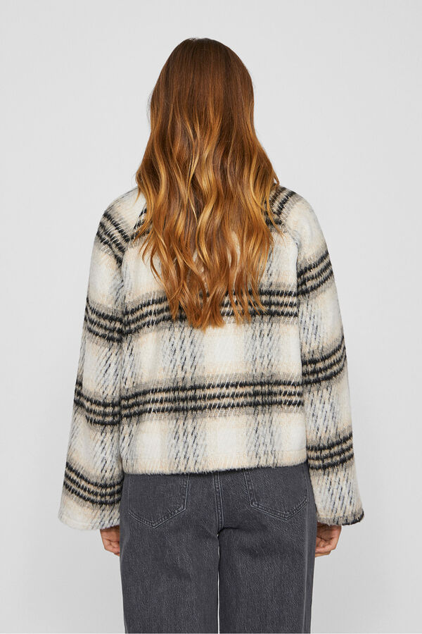 Vila Chaqueta de pa&ntilde;o abotonada Gris