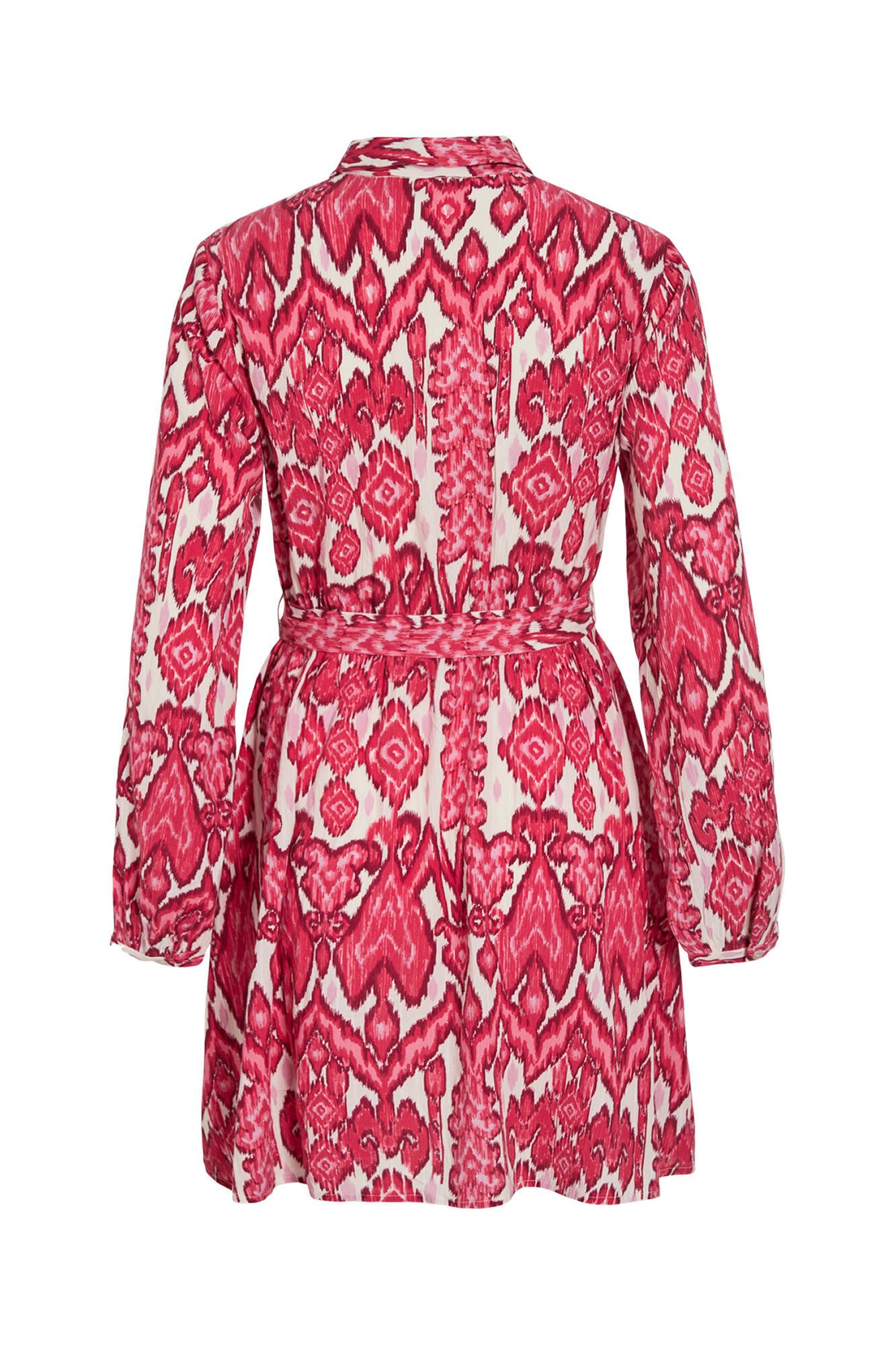 Vila Vestido corto estampado de viscosa