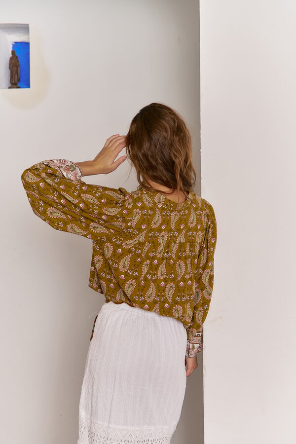 Jaase Blusa Bree estampado Amalie Estampado beige
