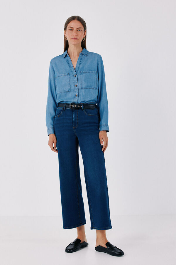 Cortefiel Jeans Sensational Marine Azul