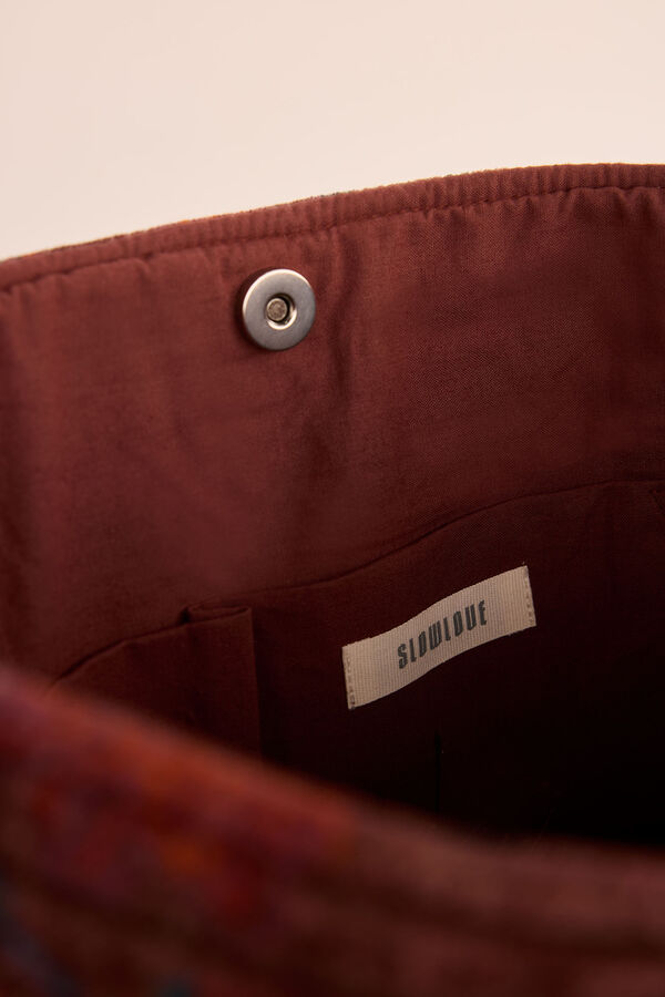 Slowlove Bolso acolchado de terciopelo Multicolor