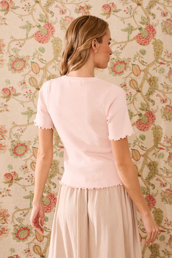 Pol&iacute;n Et Moi Top punto Tiana Rosa