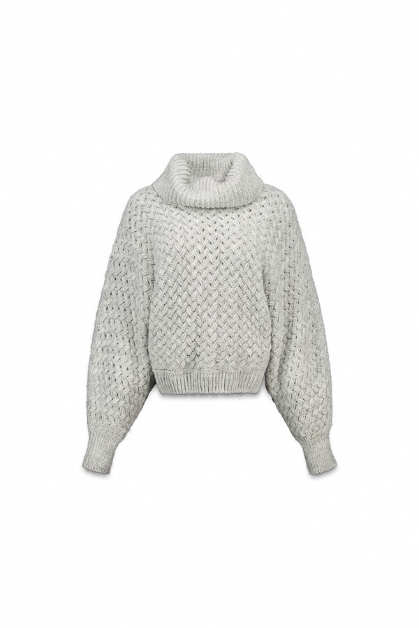 Slowlove Jersey punto cesta Gris