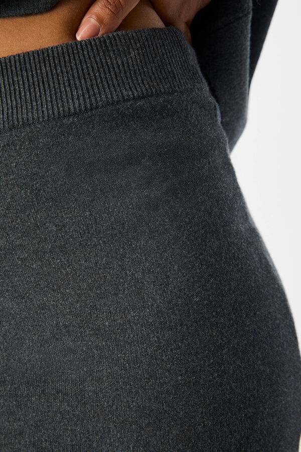 Object Falda punto midi Gris oscuro