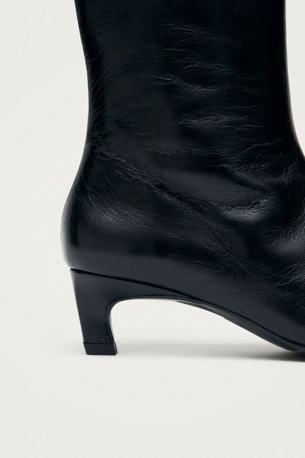 Alohas Botines de cuero Ambar Rift Negro