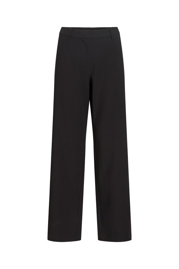 Vila Pantal&oacute;n de vestir recto Negro