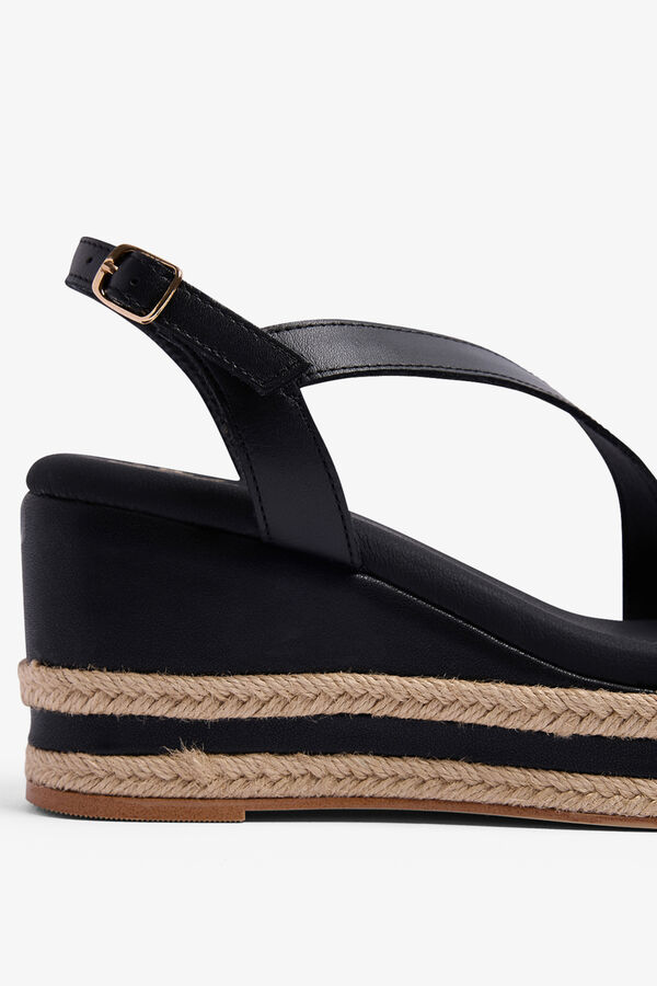 Popa Sandalia cu&ntilde;a baja se&ntilde;ora Ipanema Piel Negro