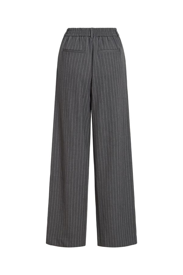 Vila Pantal&oacute;n de vestir de raya diplom&aacute;tica Gris oscuro