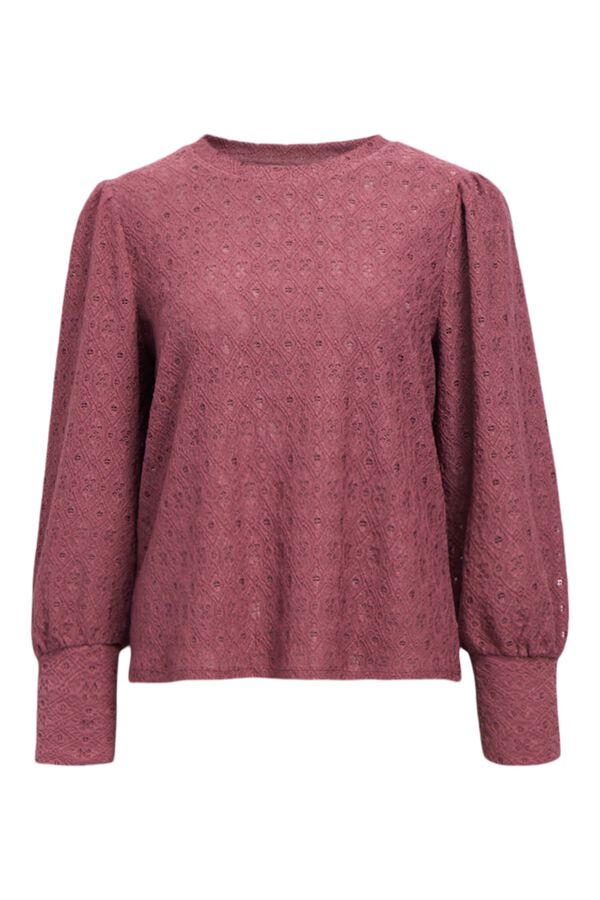 Object Top estructura manga larga Fucsia