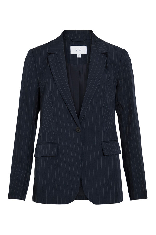 Vila Americana blazer abotonada Azul oscuro