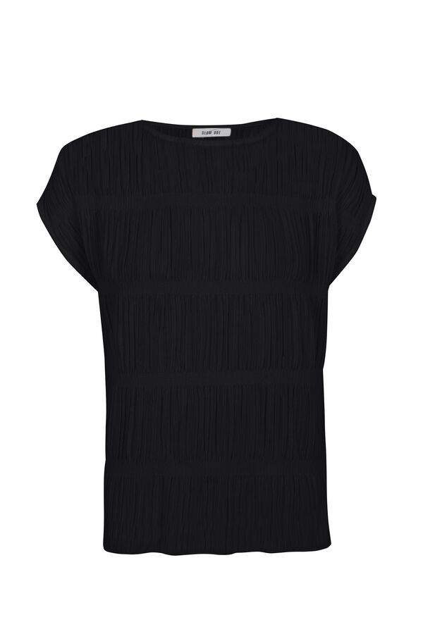 Slowlove Top vuelo Negro