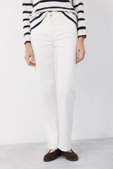 Cortefiel Jeans Sensational Recto Blanco