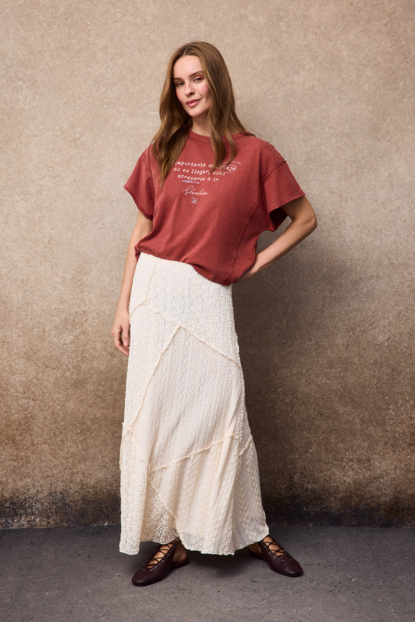 Slowlove Camiseta print