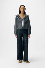 Object Cardigan lana y alpaca Gris