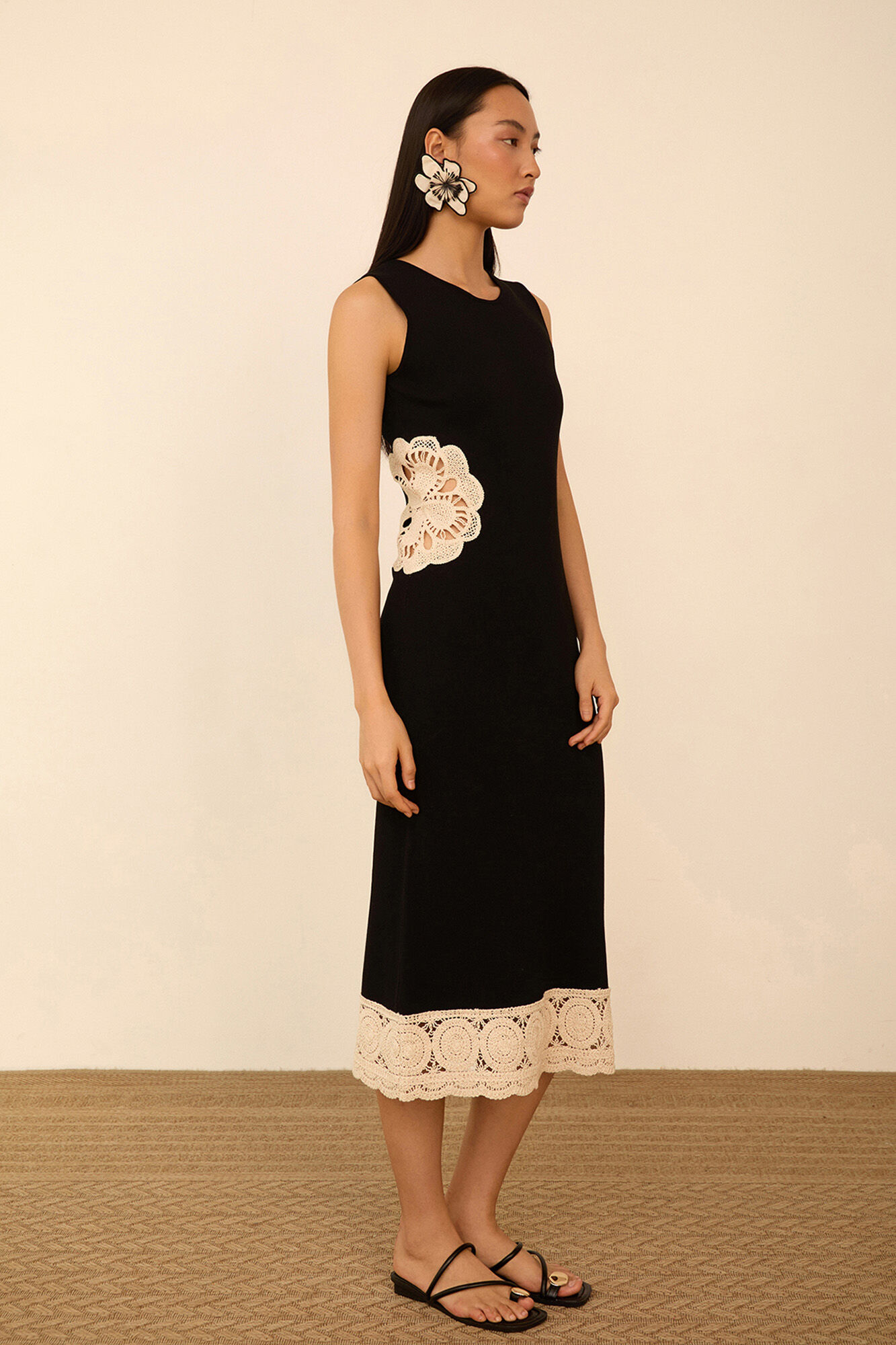 Meisie Vestido midi de punto