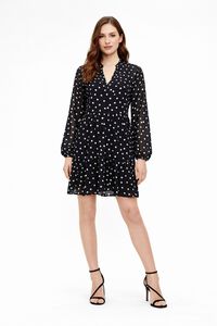 Object Vestido corto gasa estampado