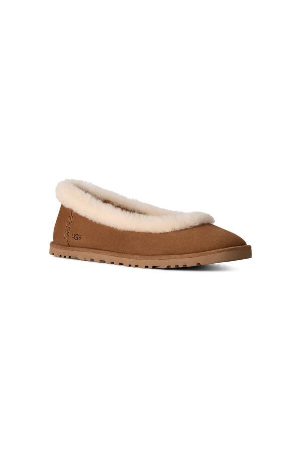 Ugg Bailarina Zora Mary Jane Camel
