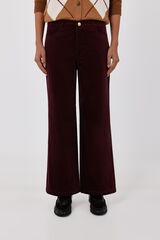 Cortefiel Jeans Sensational Marine Velvet Granate