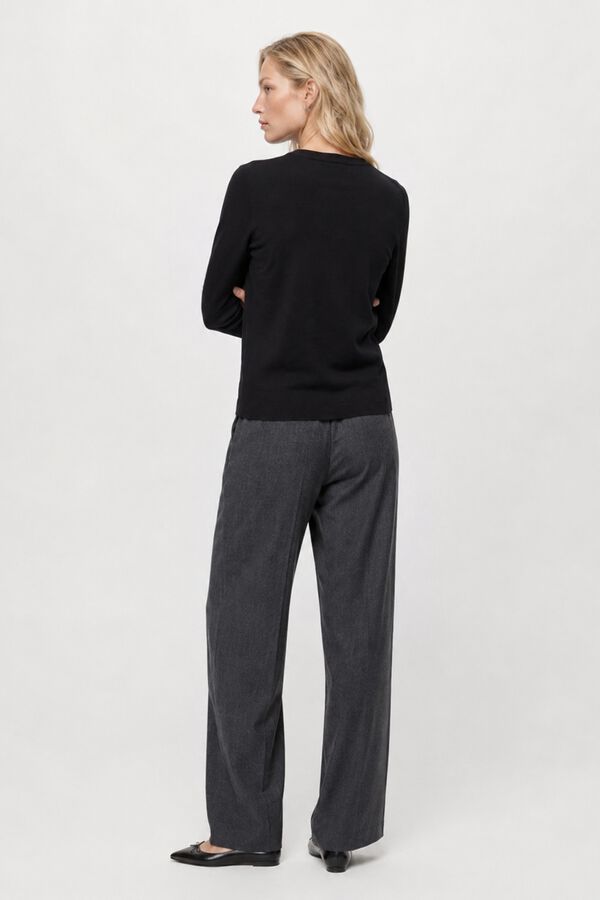 Object Jersey tacto suave Negro