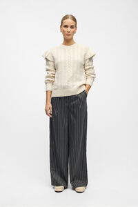 Object Jersey calado volantes