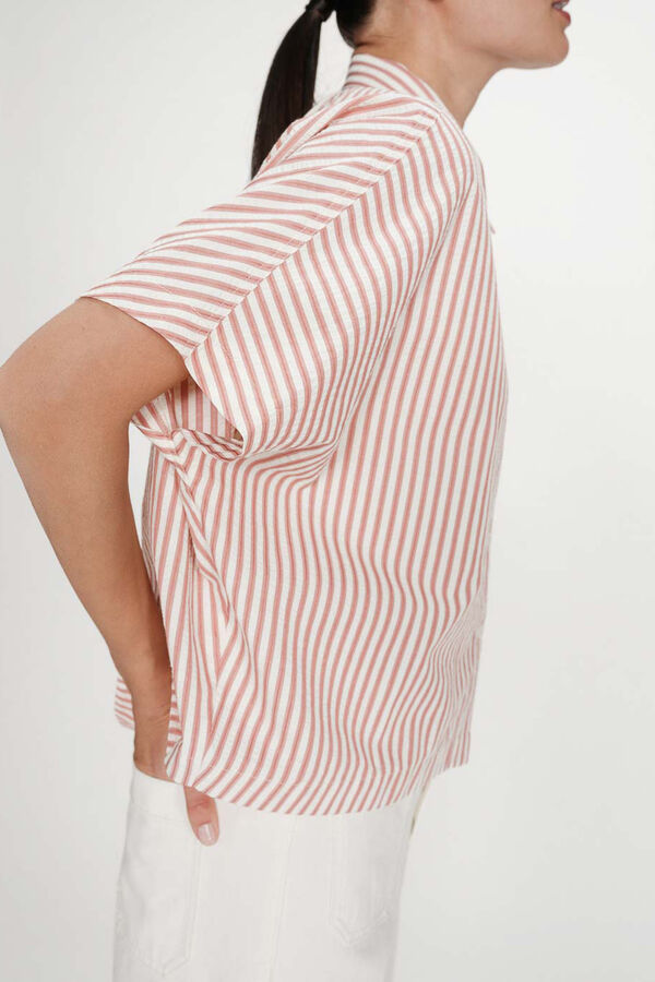 Grace & Mila Camisa a rayas Vercia Naranja