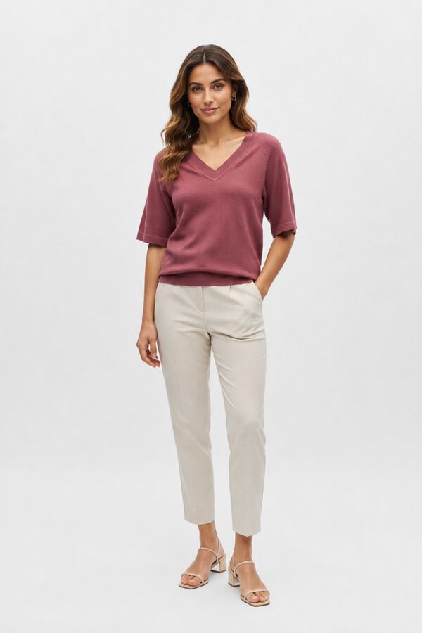 Object Jersey manga corta Fucsia
