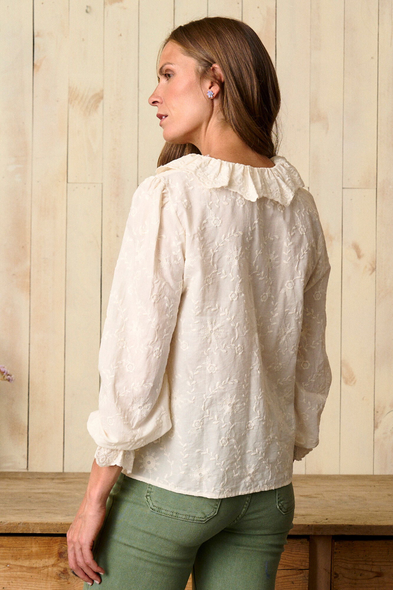 Pol&iacute;n Et Moi Camisa cuello Eugenia