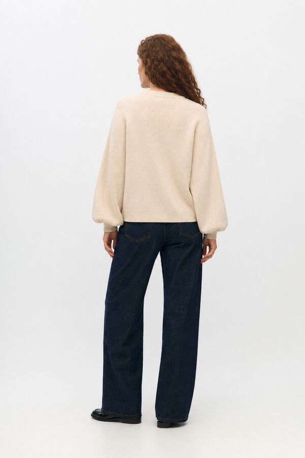 Object Jersey punto canal&eacute; Beige