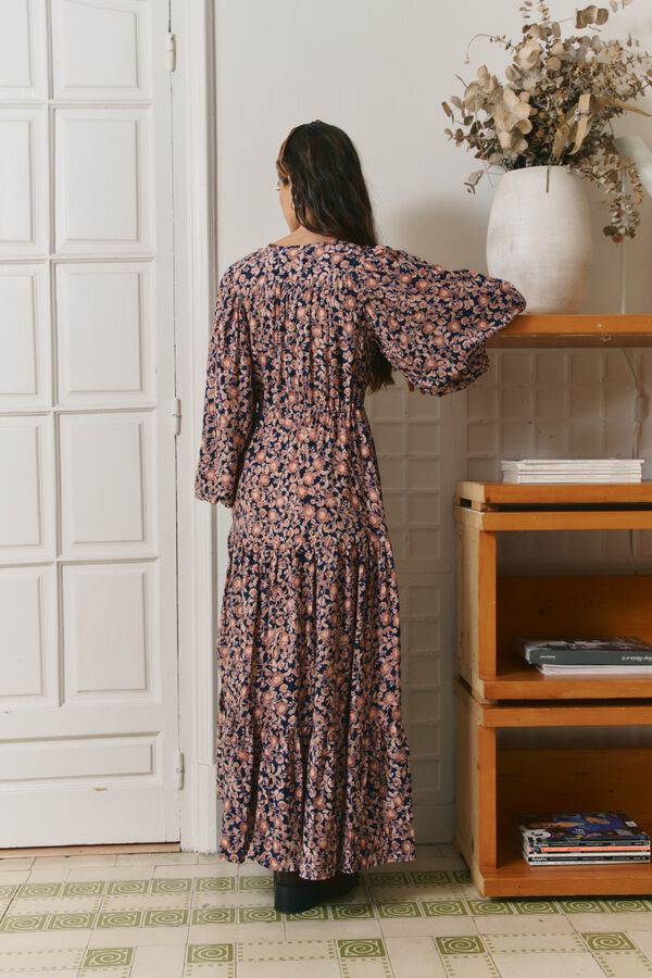 Jaase Vestido maxi Teresa Multicolor