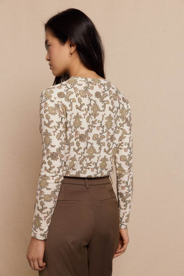 Slowlove Camiseta estructura estampada Multicolor